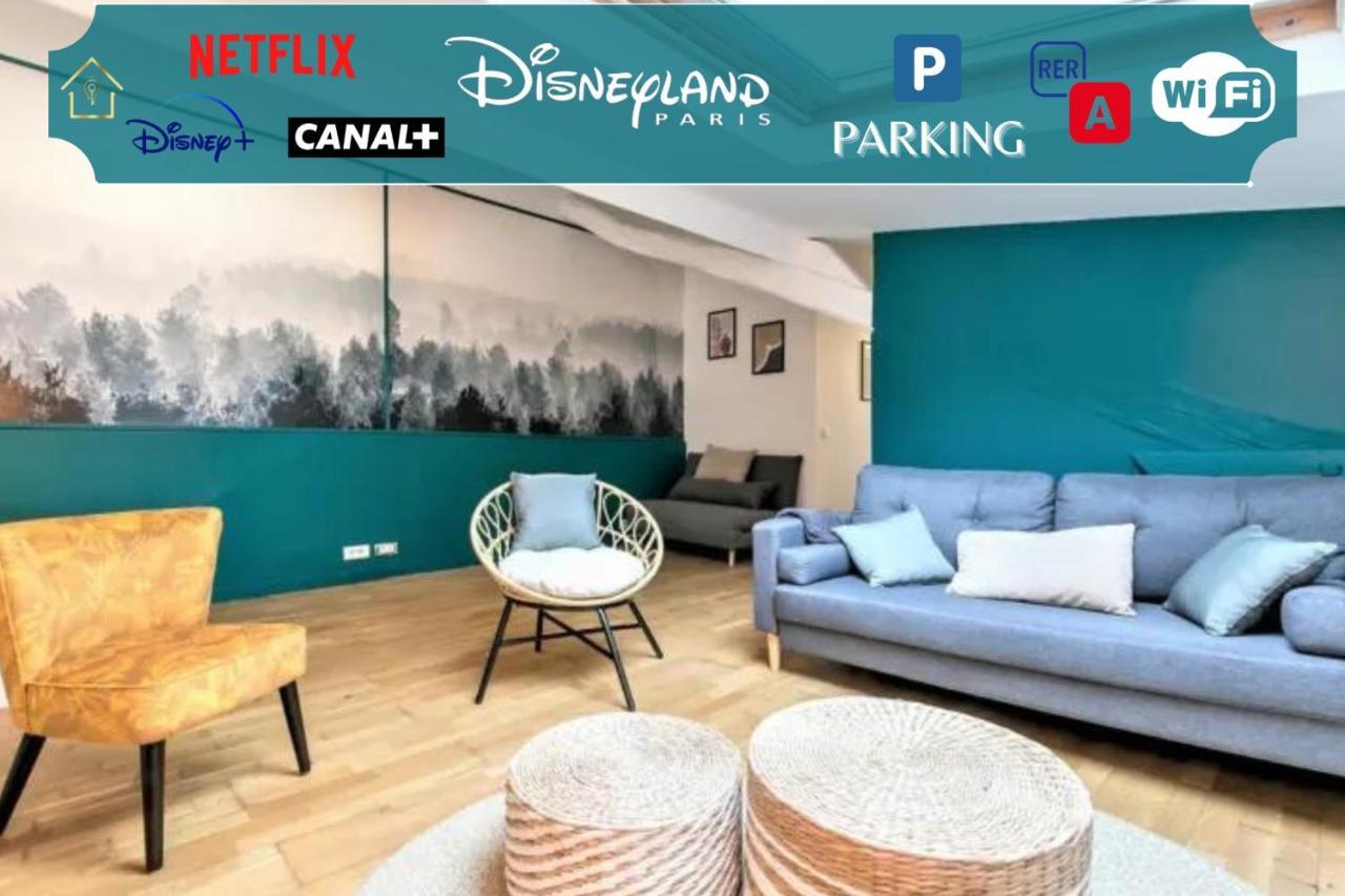 Mickey'S Gateway N4 Pour 6 Votre Refuge Familial Leilighet Montévrain Eksteriør bilde